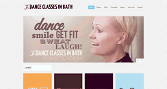 Desktop Screenshot of danceclassesinbath.co.uk